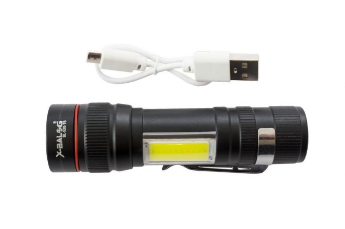 Кишеньковий ліхтарик BL-520 T6+COB