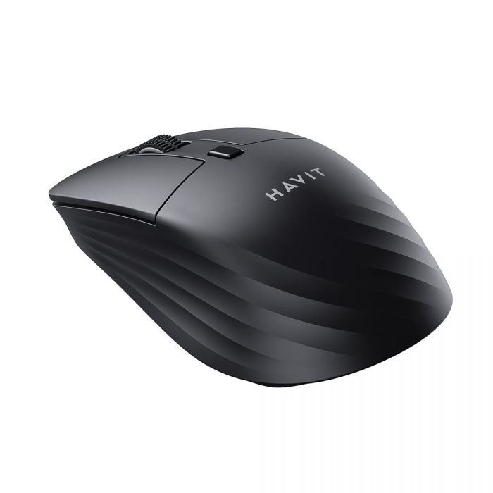 Бездротова миша дворежимна HAVIT MS58WB Black (2.4GHz + BT)