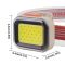 Ліхтар налобний CY-2027-B-COB(white+red)