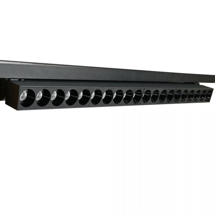 LED світильник трековий VIDEX TR06 30W 4100K 220V чорний