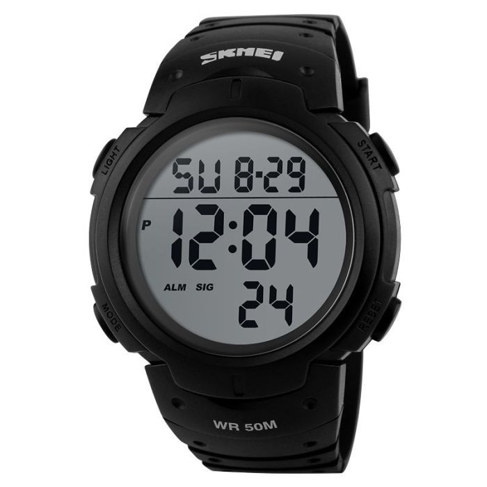 Годинник наручний чоловічий SKMEI 1068BK (Black)