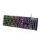 Мембранна ігрова клавіатура дротова HAVIT HV-KB101L RGB Black