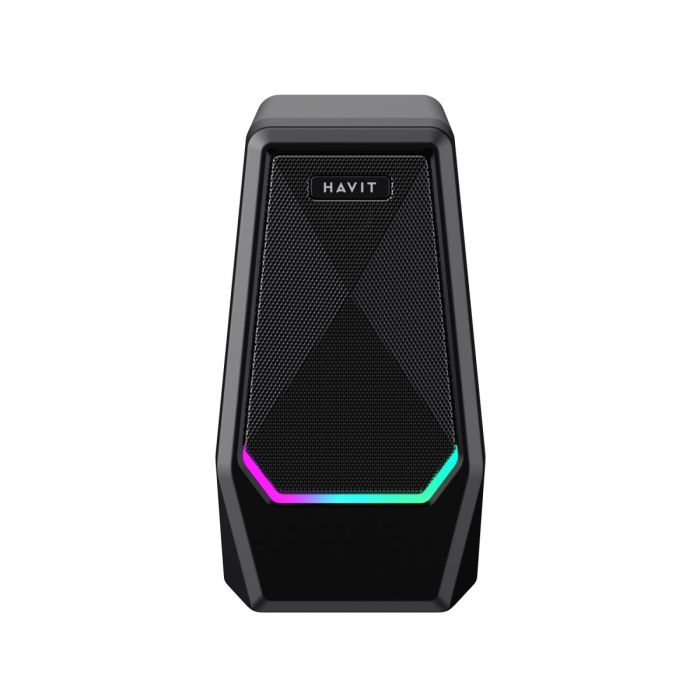 Стерео колонки HAVIT SK768 USB 10W RGB Black