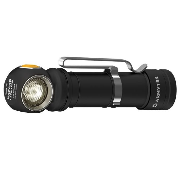 Портативний світлодіодний ліхтарик Armytek Wizard v4 C2 PRO MAX Warm 3720Lm 4000K
