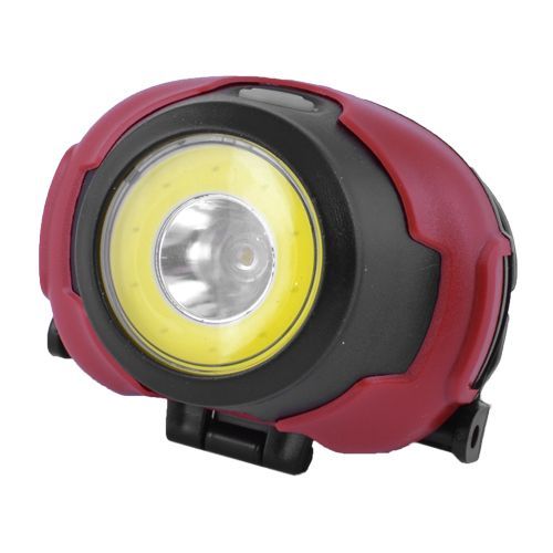 Ліхтар налобний 1802-COB+LED