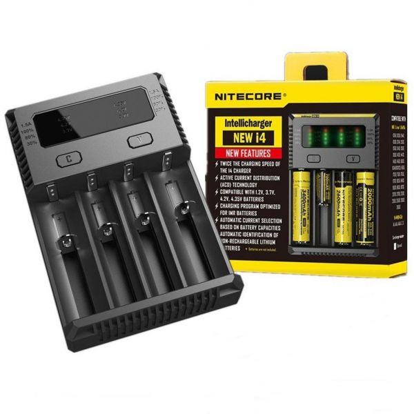 Зарядний пристрій Nitecore Intellicharger I4 New