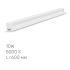 LED свiтильник лiнiйний Т5 TITANUM 10W 0.6М 5000K