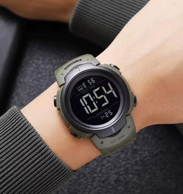 Годинник чоловічий Skmei 2304AG Army Green