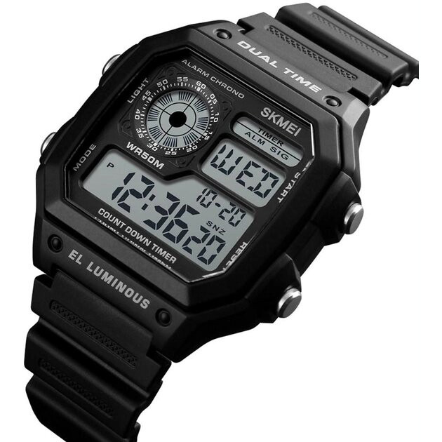 Чоловічий годинник Skmei 1299BK Black