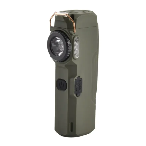 Ліхтар-запальничка MULTIFUNCTIONAL D51-COB Green