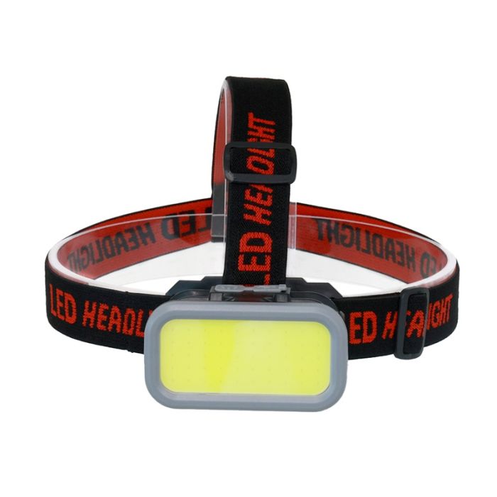 Ліхтар налобний YM-309-COB(white+red)