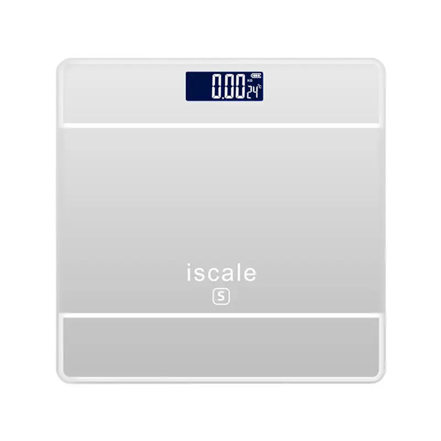 Ваги для підлоги 2017D ISCALE , 180кг (0,1кг), температура Silver