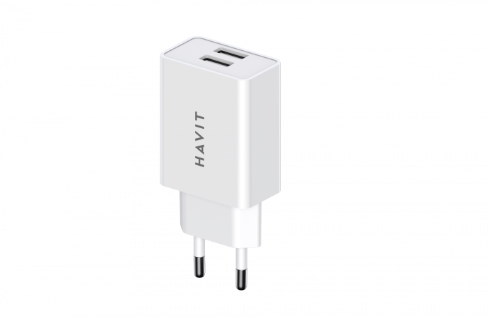 Зарядний пристрій HAVIT HV-UC003B 2USB White