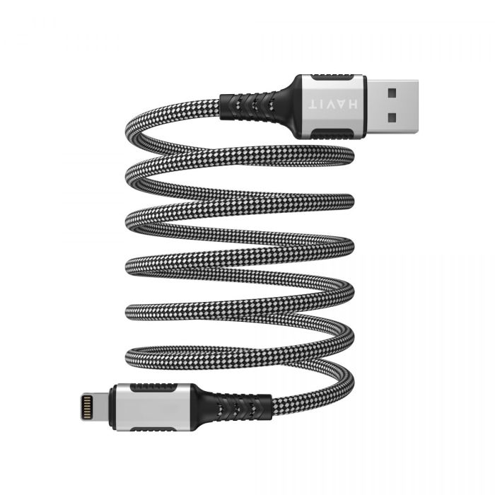 Кабель USB - Lightning HAVIT CB6299 2.4A 1м