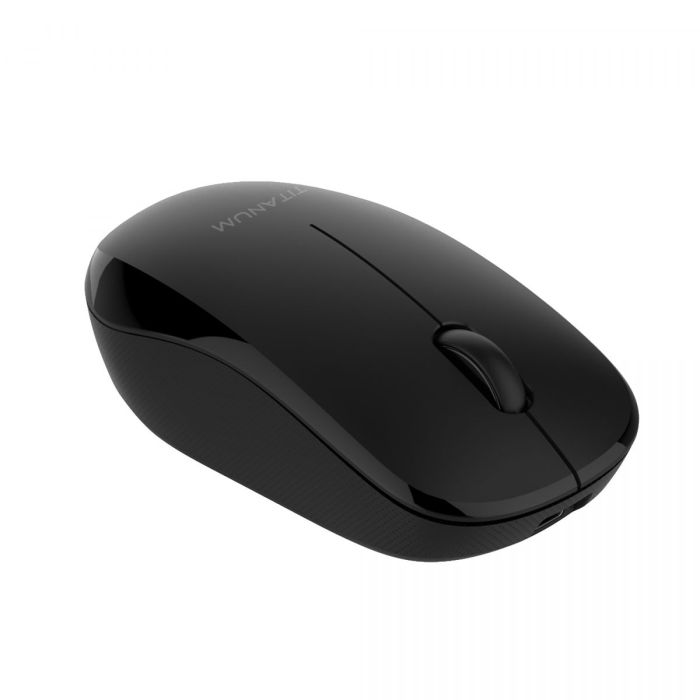 Бездротова миша дворежимна TITANUM MS002WB Black (2.4GHz + BT)
