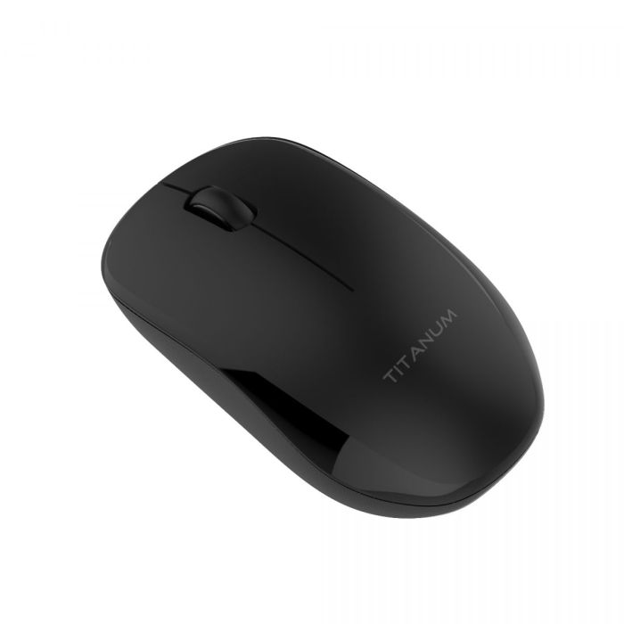 Бездротова миша дворежимна TITANUM MS002WB Black (2.4GHz + BT)
