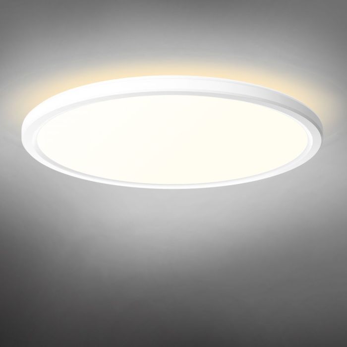 LED світильник з декоративною підсвіткою VIDEX DL5R 22W 3000K-4000K-5000K White