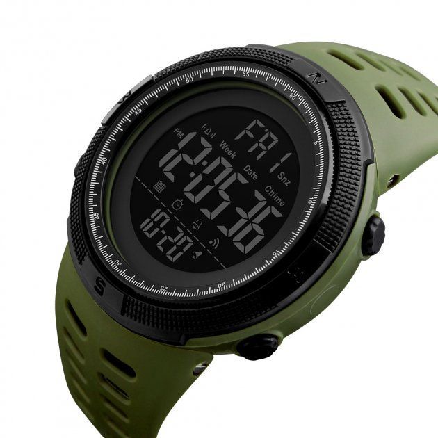 Часы наручные мужские SKMEI 1251AG (Army green)