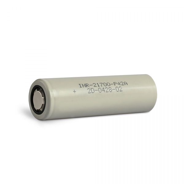 Акумулятор Molicel Li-ion 21700 45A 4000mAh (INR-21700-P42A) без захисту