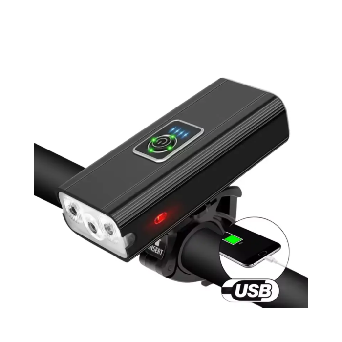 Велосипедний ліхтар RIQUAN BQ-ZX02 1000Lm, 2400mAh