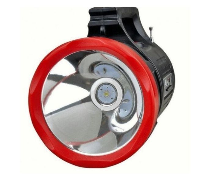 Ліхтар переносний Luxury 1908, 10W+22LED, FM радіо, power bank, TF card, сон. панель