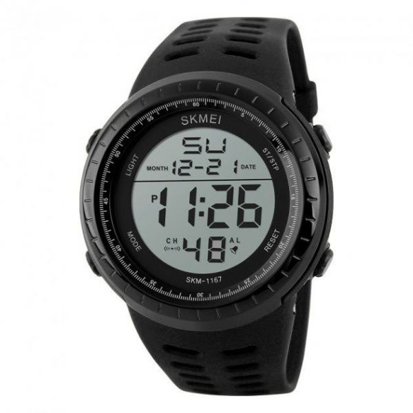 Годинник наручний чоловічий SKMEI 1167 (Black)