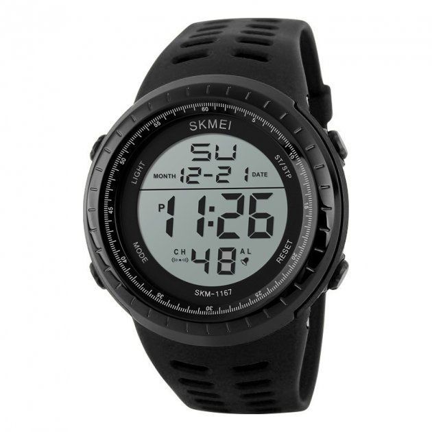 Годинник наручний чоловічий SKMEI 1167 (Black)