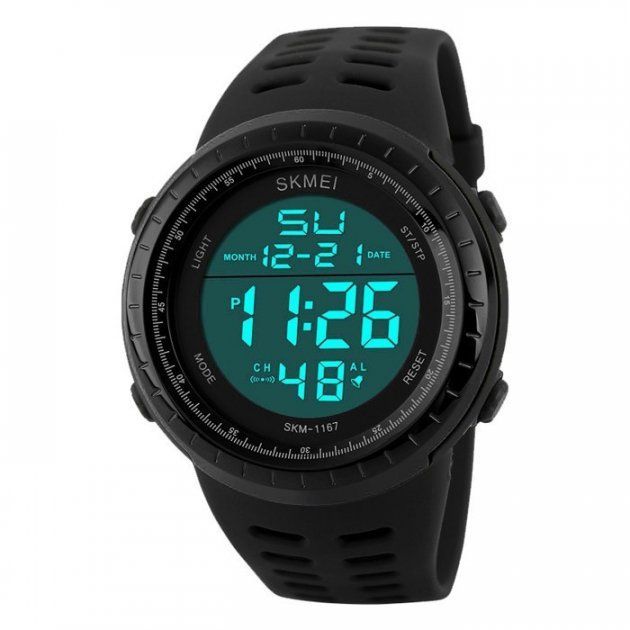 Годинник наручний чоловічий SKMEI 1167 (Black)