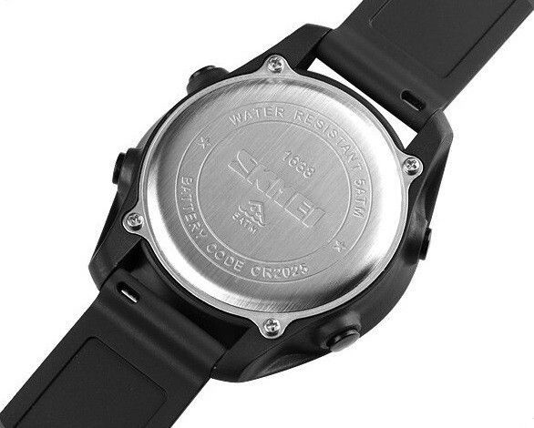 Годинник наручний чоловічий SKMEI 1638 (Black)