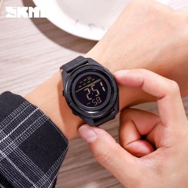 Годинник наручний чоловічий SKMEI 1638 (Black)