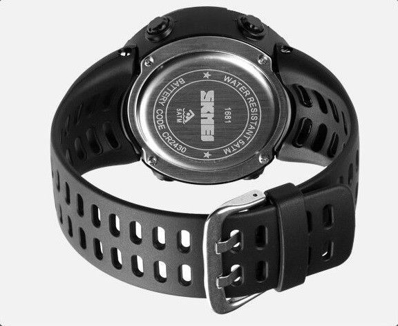 Годинник наручний чоловічий SKMEI 1681 (Black)