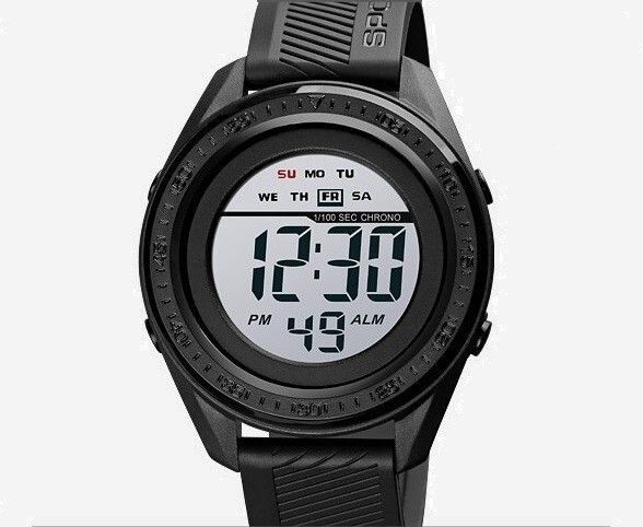 Годинник наручний чоловічий SKMEI 1638 (Black)