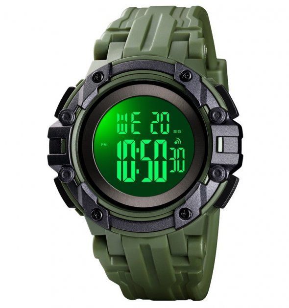 Годинник чоловічий SKMEI 1545 Army Green
