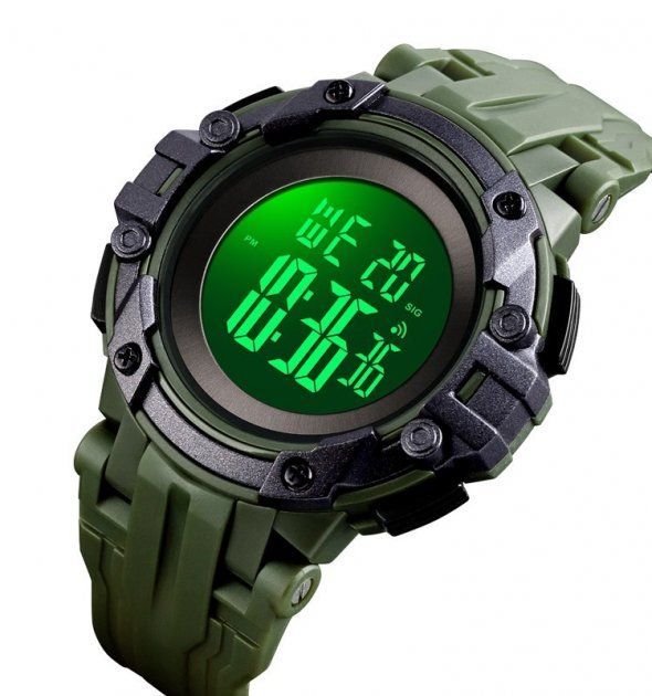 Годинник чоловічий SKMEI 1545 Army Green