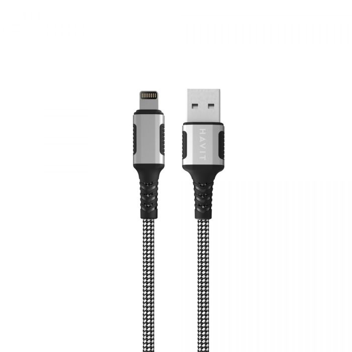 Кабель USB - Lightning HAVIT CB6299 2.4A 1м