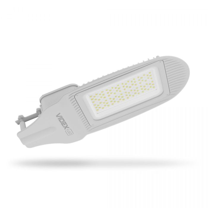 LED вуличний ліхтар VIDEX 50W 5000K Сірий