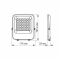 LED прожектор PREMIUM VIDEX F2 30W 5000K AC/DC12-48V