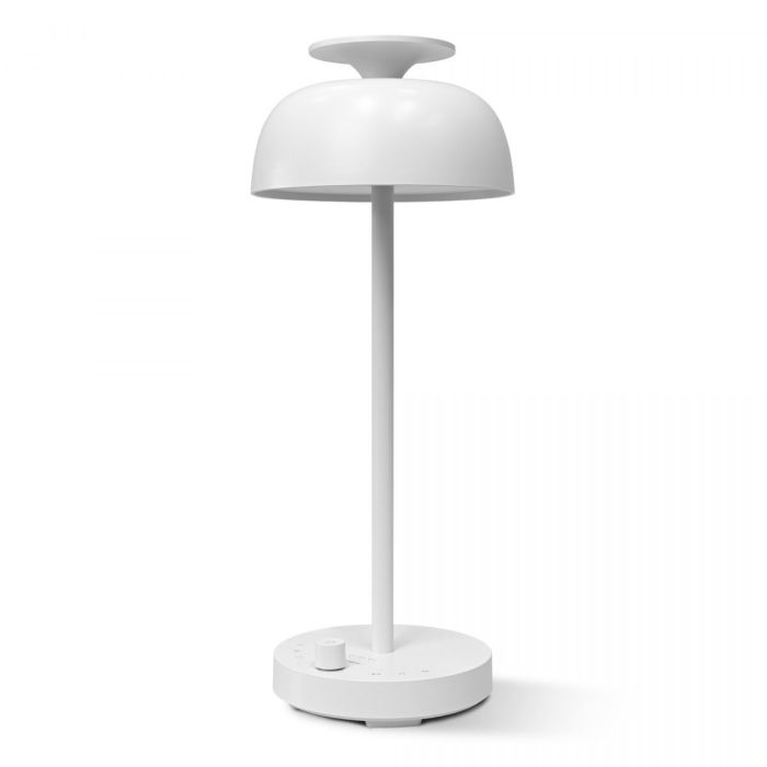 LED лампа настiльна з акумулятором VIDEX VL-TF23W 8.5W 4000K+RGB White