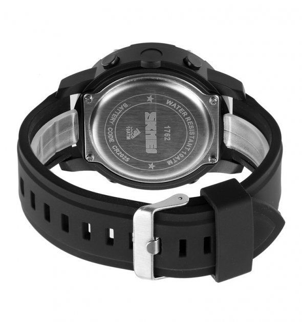 Годинник наручний чоловічий SKMEI 1762 (Black)
