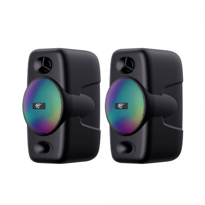 Стерео колонки ігрові HAVIT HV-SK213 USB RGB Black