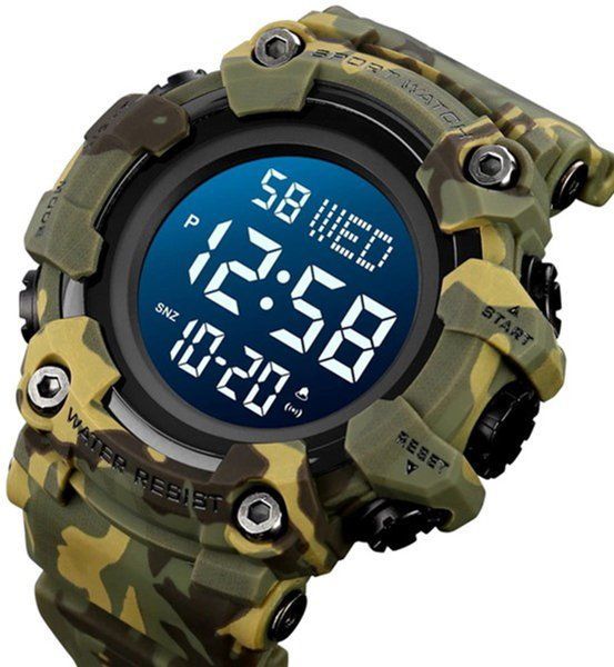 Годинник наручний чоловічий SKMEI 1968 Camo Green