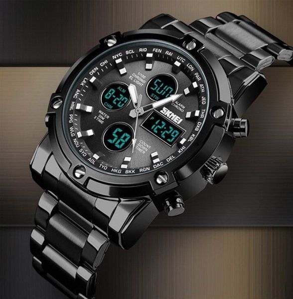 Годинник наручний чоловічий SKMEI 1389 (Black)