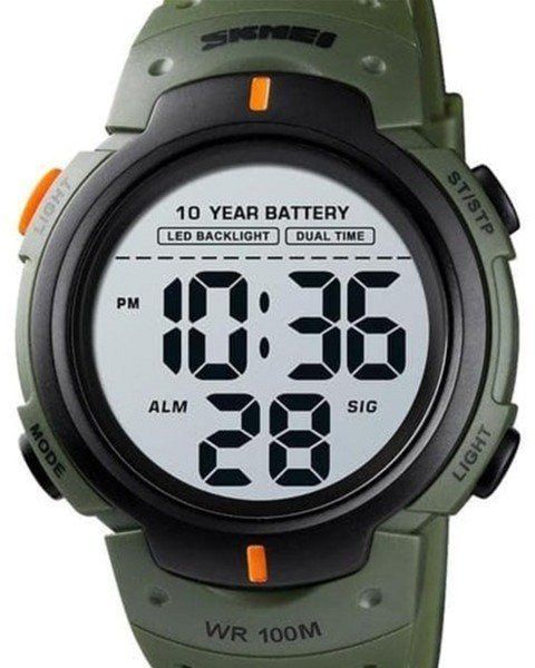 Годинник наручний чоловічий SKMEI 1560AG  (Army Green)
