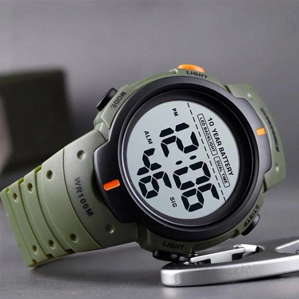 Годинник наручний чоловічий SKMEI 1560AG  (Army Green)