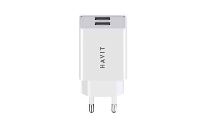 Зарядний пристрій HAVIT HV-UC003B 2USB White