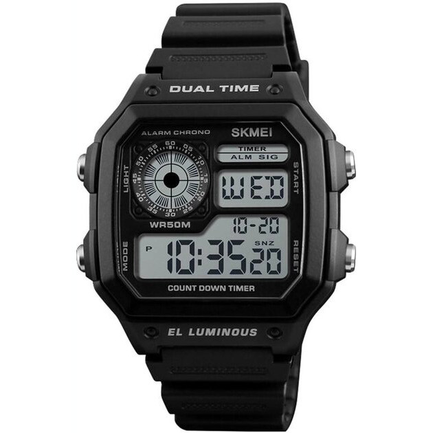 Чоловічий годинник Skmei 1299BK Black