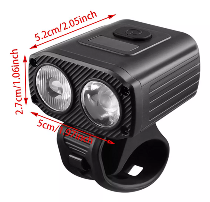 Велофара FY-201 550LM, 1200 mAh