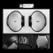 Годинник наручний чоловічий Skmei 1370BKWT Black White