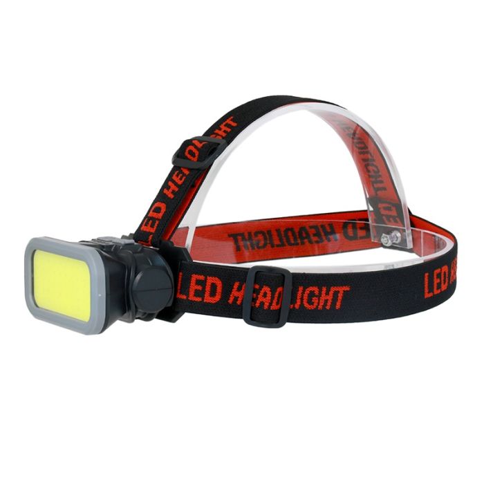 Ліхтар налобний YM-309-COB(white+red)