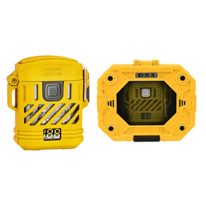 Ліхтар-запальничка MULTIFUNCTIONAL D53-2LED Yellow